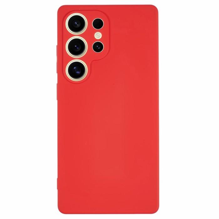 X-Level - X-LEVEL Galaxy S25 Ultra Skal Soft TPU Röd
