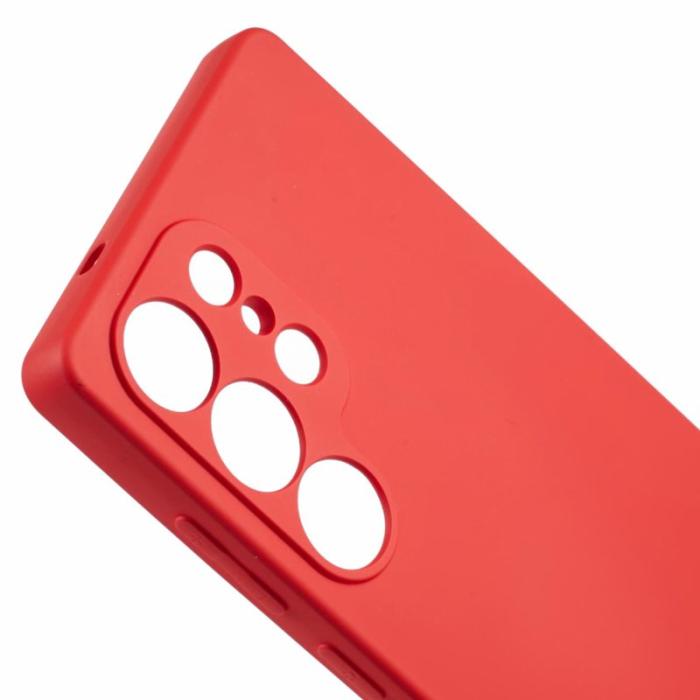 X-Level - X-LEVEL Galaxy S25 Ultra Skal Soft TPU Röd