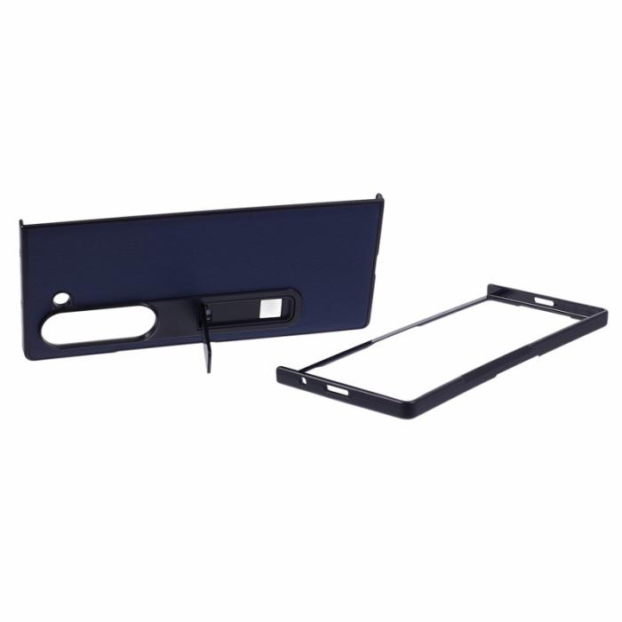 X-Level - X-LEVEL Galaxy Z Fold6 5G Mobilskal med Ställ Dark Blue - Blå