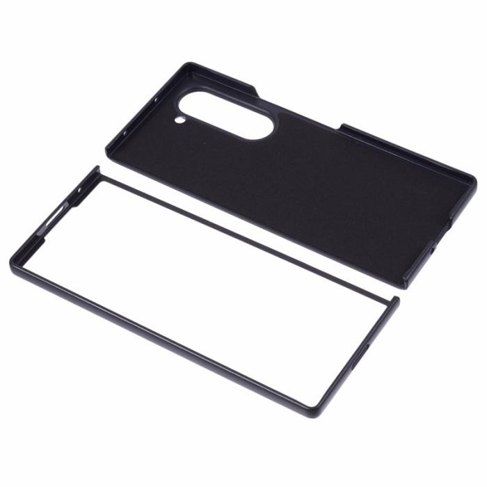 X-Level - X-LEVEL Galaxy Z Fold6 Fodral i kolfiber KonstLäder - Grön