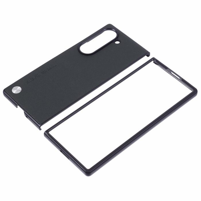 X-Level - X-LEVEL Galaxy Z Fold6 Fodral i kolfiber KonstLäder - Grön