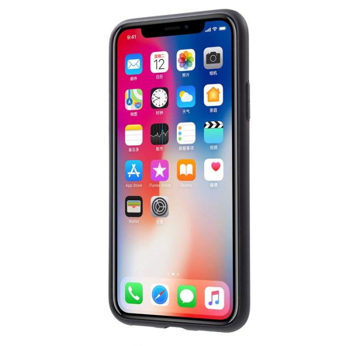 X-Level - X-LEVEL Guardian Series Frosted TPU Skal för iPhone XS - Svart