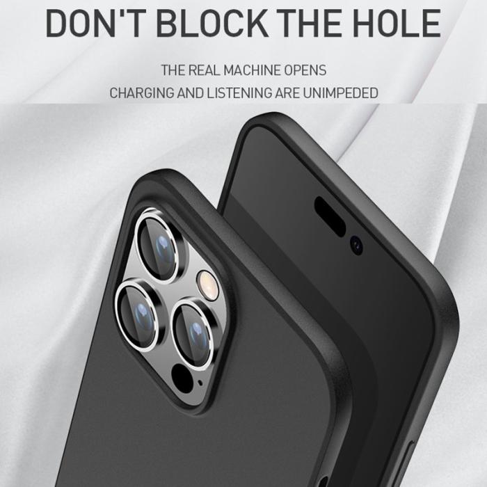 X-Level - X-LEVEL Guardian Series iPhone 15 Pro Skal Flexibel TPU Svart