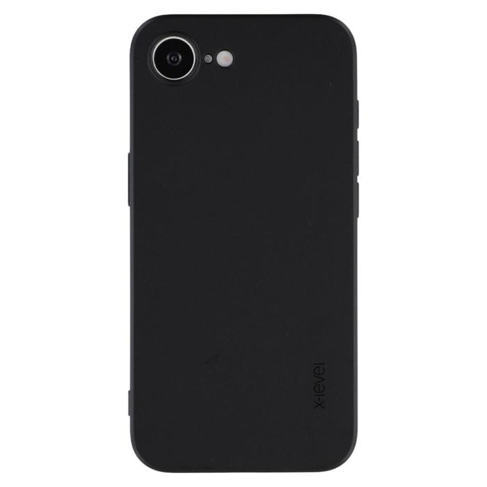X-Level - X-LEVEL Guardian Series iPhone 16e Skal Soft TPU Svart