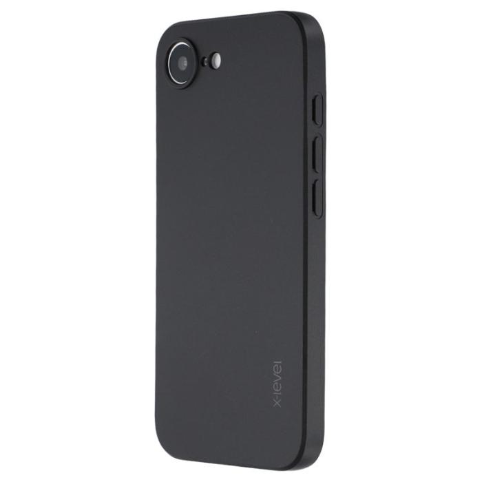 X-Level - X-LEVEL Guardian Series iPhone 16e Skal Soft TPU Svart