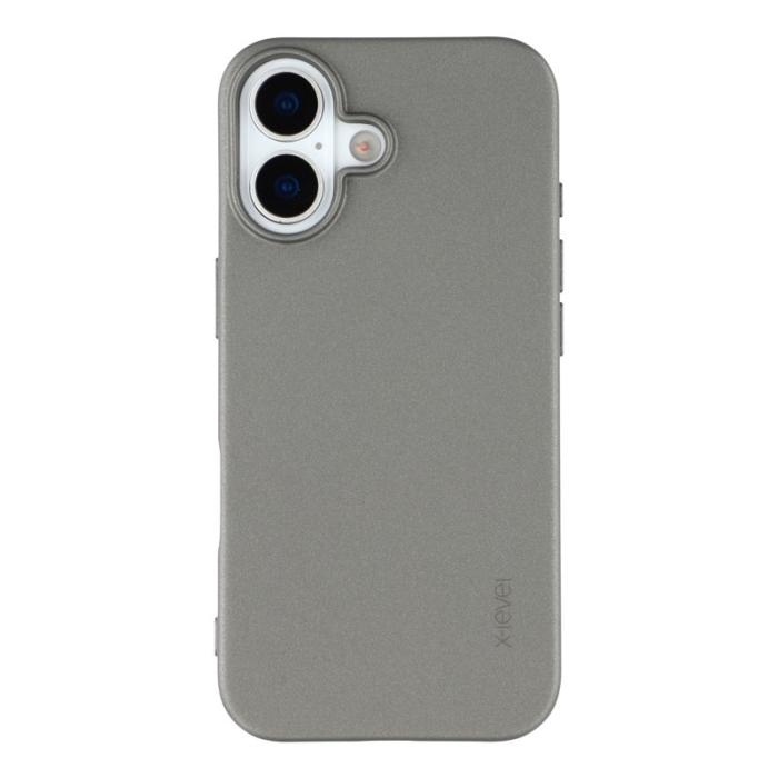 X-Level - X-LEVEL Guardian Series iPhone 17 Skal Soft TPU Frosted Grå