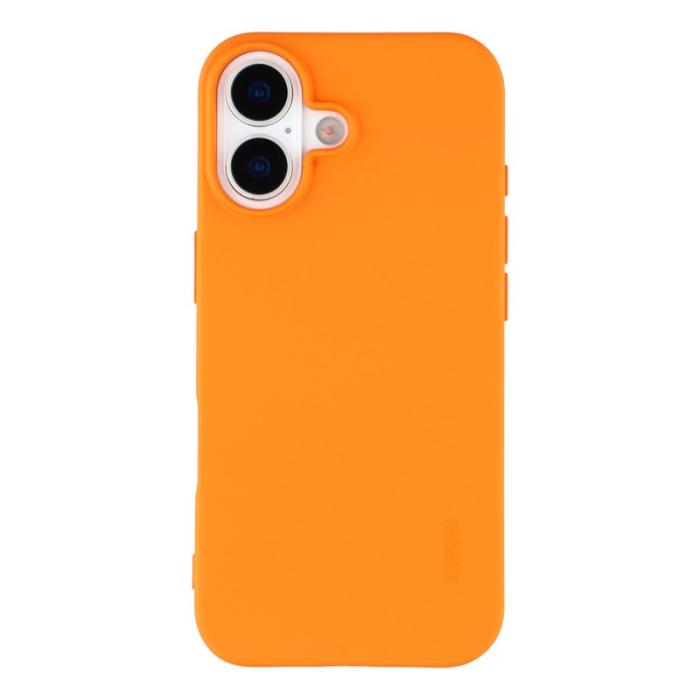 X-Level - X-LEVEL Guardian Series iPhone 17 Skal Soft TPU Frosted Orange