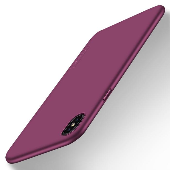 X-Level - X-LEVEL Guardian Series iPhone XR Skal Matte TPU Vinröd