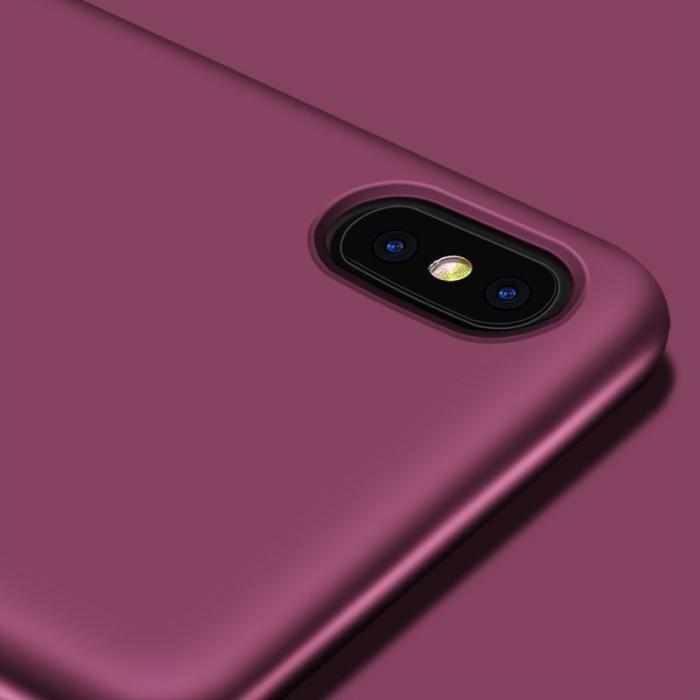 X-Level - X-LEVEL Guardian Series iPhone XR Skal Matte TPU Vinröd