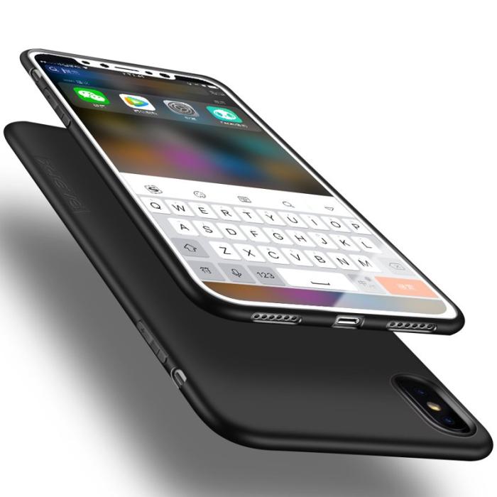 X-Level - X-LEVEL Guardian Series Matte TPU Skal för iPhone XS Max - Svart