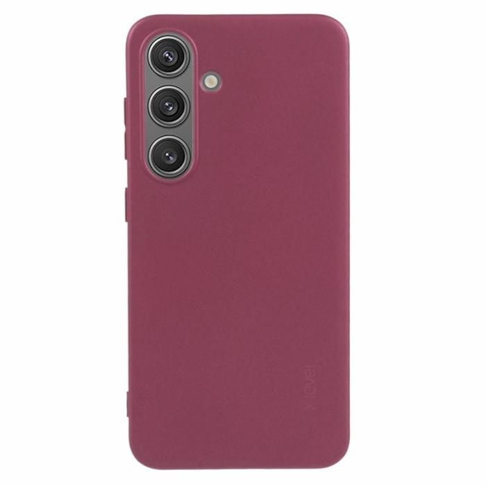 X-Level - X-LEVEL Guardian Series Samsung Galaxy A35 5G Skal Wine Red