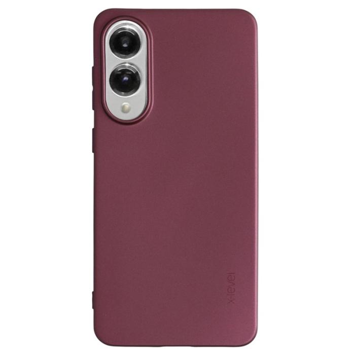 X-Level - X-LEVEL Guardian Series Samsung Galaxy S25 Edge Skal Vinröd