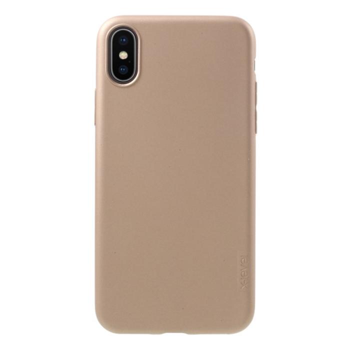 X-Level - X-LEVEL Guardian Series Skal för iPhone XS / X 5.8 tum - Guld