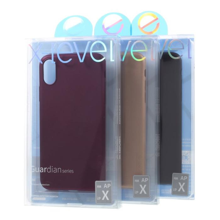 X-Level - X-LEVEL Guardian Series Skal för iPhone XS / X 5.8 tum - Guld