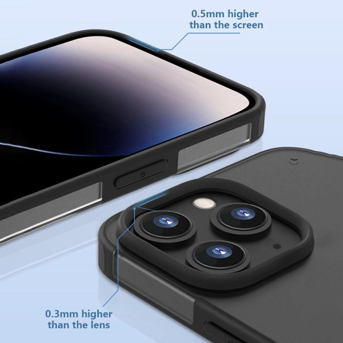 X-Level - X-LEVEL iPhone 11 Pro Fodral PC+TPU Matt Svart