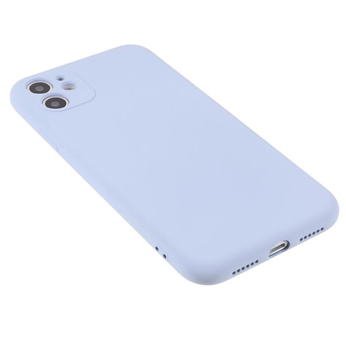 X-Level - X-LEVEL iPhone 11 Skal Anti-Drop Liquid Silicone Lila