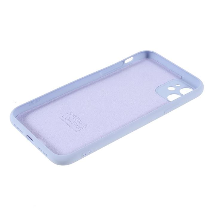 X-Level - X-LEVEL iPhone 11 Skal Anti-Drop Liquid Silicone Lila