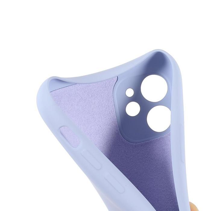 X-Level - X-LEVEL iPhone 11 Skal Anti-Drop Liquid Silicone Lila