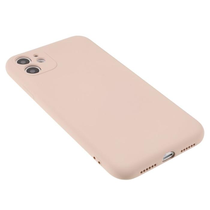 X-Level - X-LEVEL iPhone 11 Skal Liquid Silicone Ljusrosa 6.1-tum