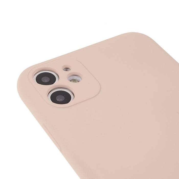 X-Level - X-LEVEL iPhone 11 Skal Liquid Silicone Ljusrosa 6.1-tum