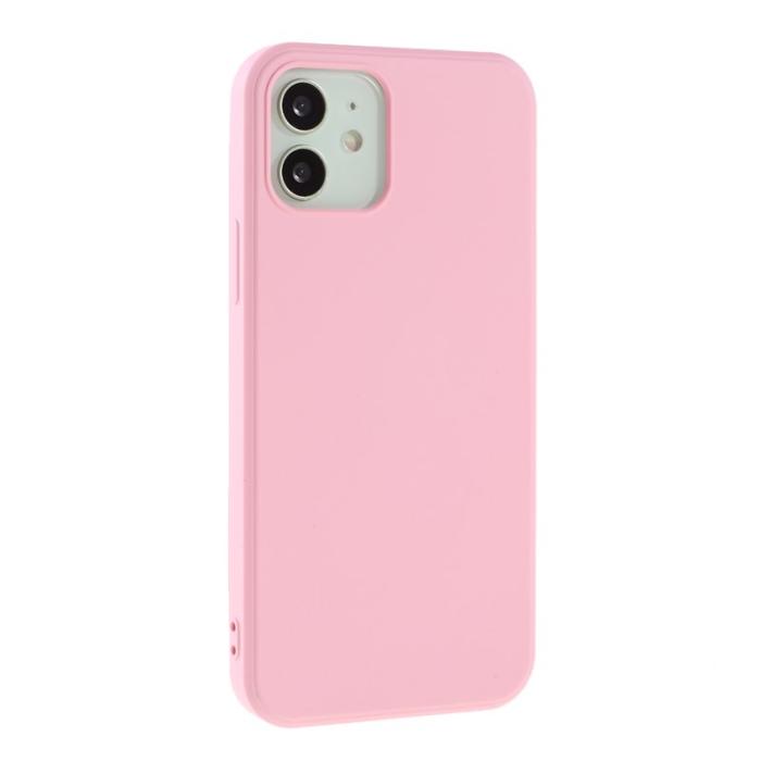 X-Level - X-LEVEL iPhone 12 mini Skal i Anti-Drop Silikon - Rosa
