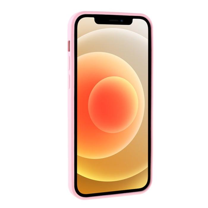 X-Level - X-LEVEL iPhone 12 mini Skal i Anti-Drop Silikon - Rosa