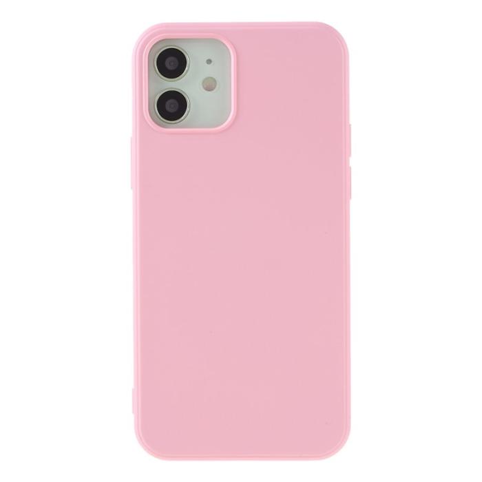 X-Level - X-LEVEL iPhone 12 mini Skal i Anti-Drop Silikon - Rosa