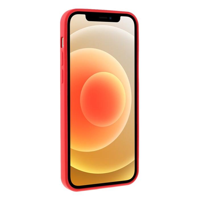 X-Level - X-LEVEL iPhone 12 mini Skal i Flytande Silikon - Röd
