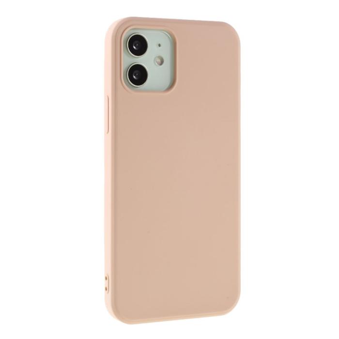 X-Level - X-LEVEL iPhone 12 mini Skal i Liquid Silicone - Ljusrosa
