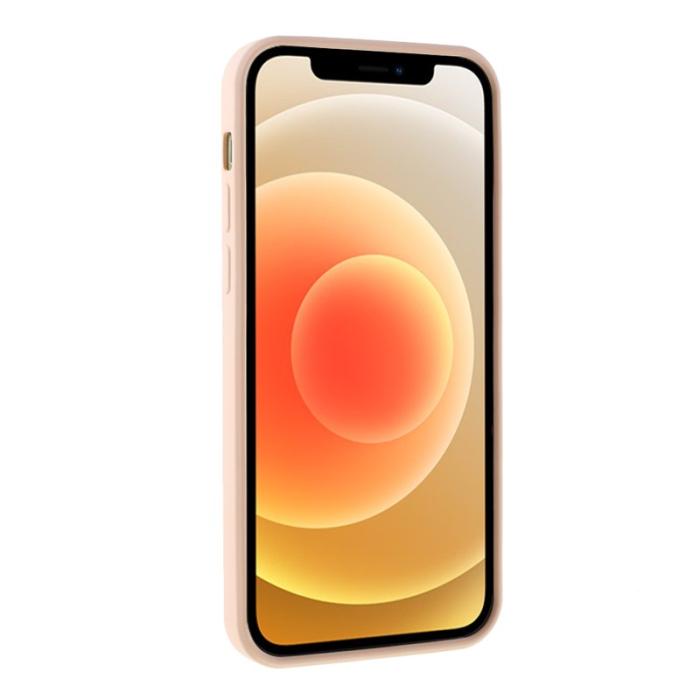 X-Level - X-LEVEL iPhone 12 mini Skal i Liquid Silicone - Ljusrosa