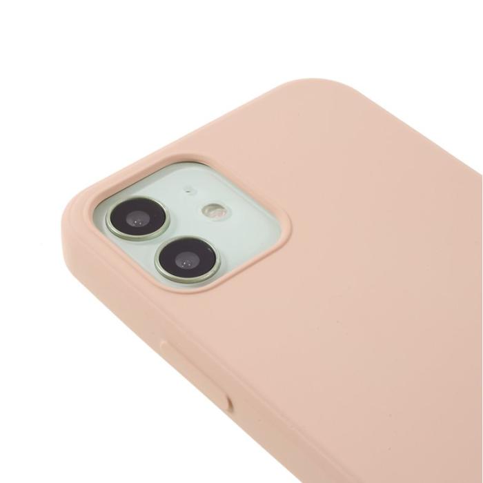 X-Level - X-LEVEL iPhone 12 mini Skal i Liquid Silicone - Ljusrosa