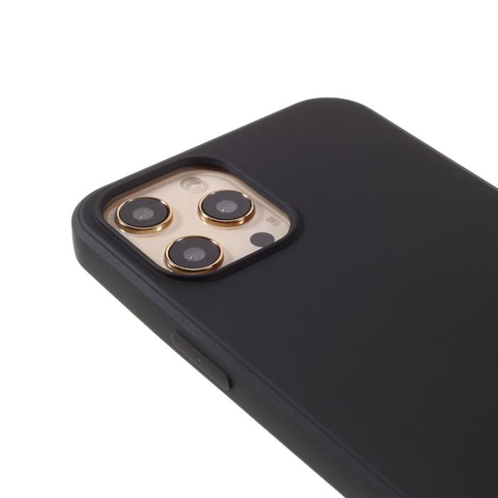 X-Level - X-LEVEL iPhone 12 Pro Max Skal i Anti-scratch Silikon - Svart