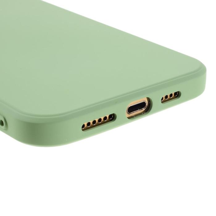 X-Level - X-LEVEL iPhone 12 Pro Max Skal i Liquid Silicone - Ljusgrön