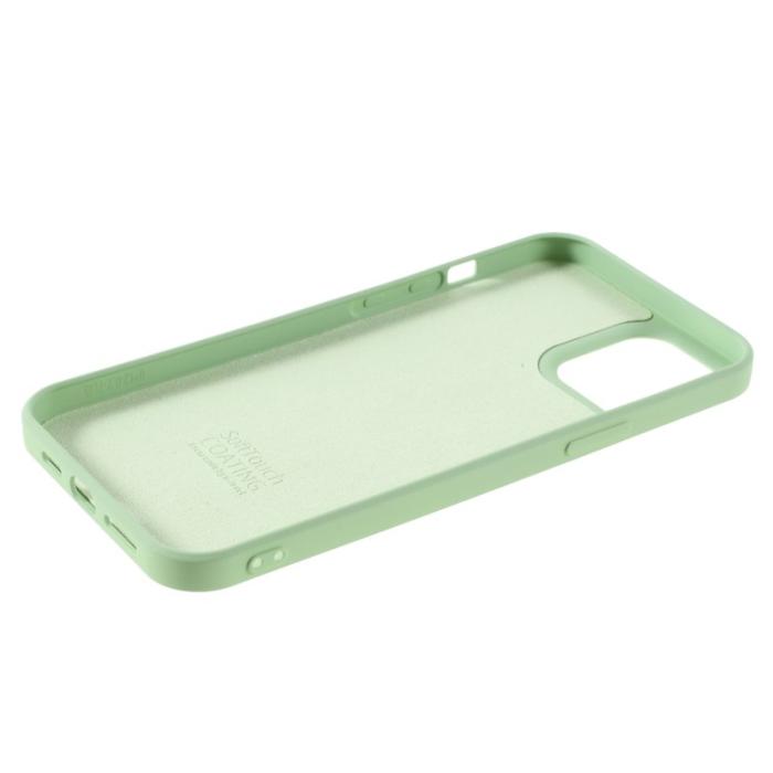 X-Level - X-LEVEL iPhone 12 Pro Max Skal i Liquid Silicone - Ljusgrön