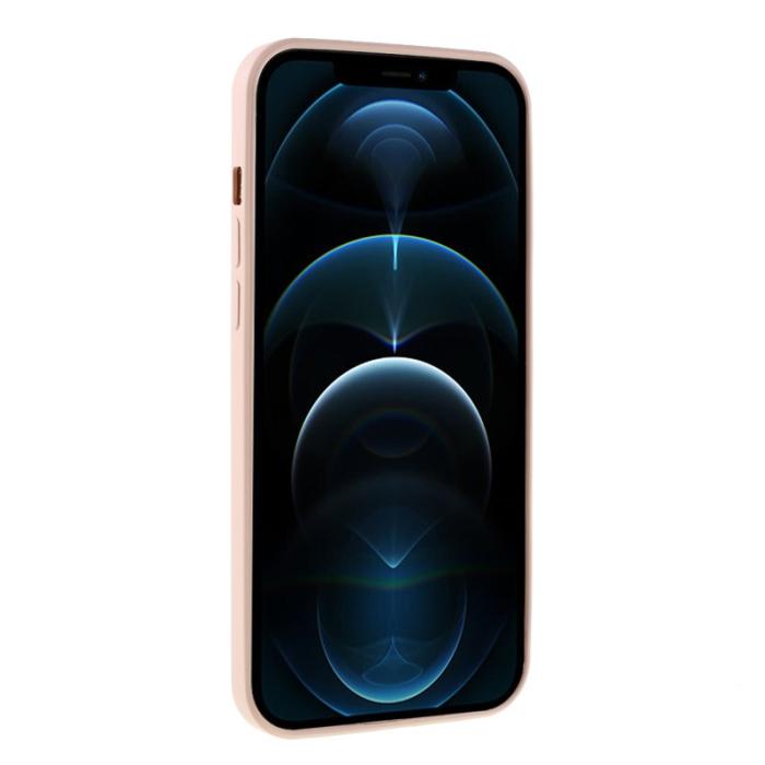 X-Level - X-LEVEL iPhone 12 Pro Max Skal i Liquid Silicone - Ljusrosa