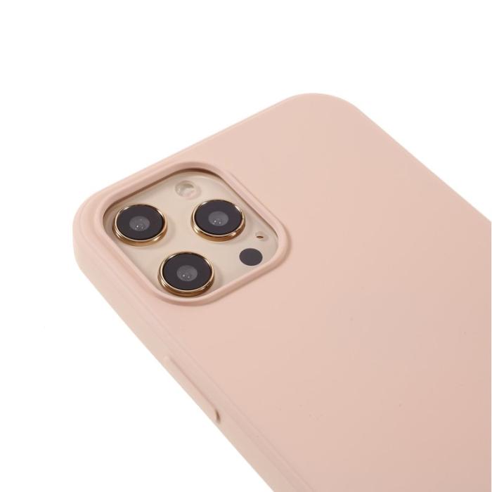 X-Level - X-LEVEL iPhone 12 Pro Max Skal i Liquid Silicone - Ljusrosa