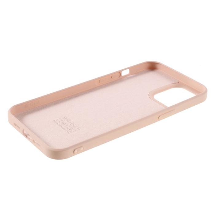 X-Level - X-LEVEL iPhone 12 Pro Max Skal i Liquid Silicone - Ljusrosa