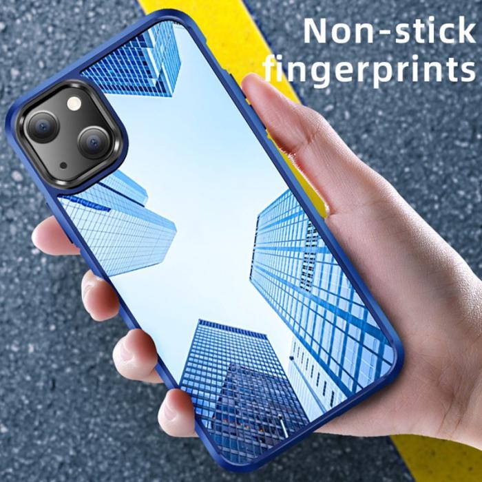 X-Level - X-LEVEL iPhone 13 Fodral Anti-Collision TPU + PC Blå