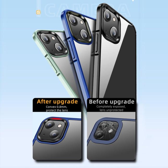 X-Level - X-LEVEL iPhone 13 Fodral Anti-Collision TPU + PC Blå