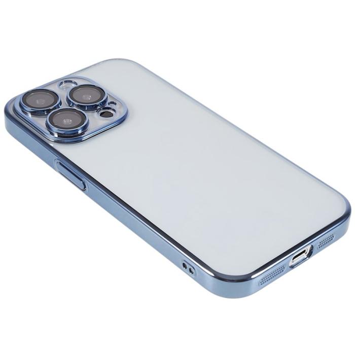 X-Level - X-LEVEL iPhone 13 Pro Max Skal TPU+PC Blå med Kameraskydd