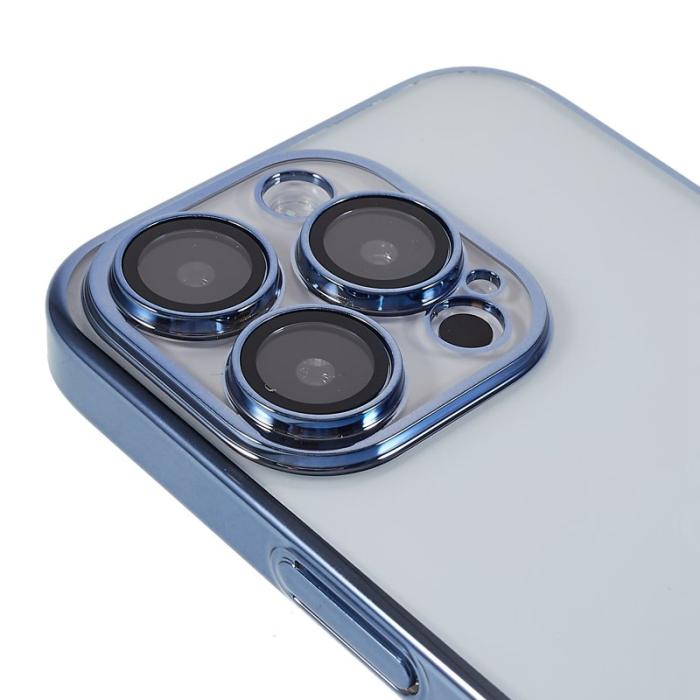 X-Level - X-LEVEL iPhone 13 Pro Max Skal TPU+PC Blå med Kameraskydd