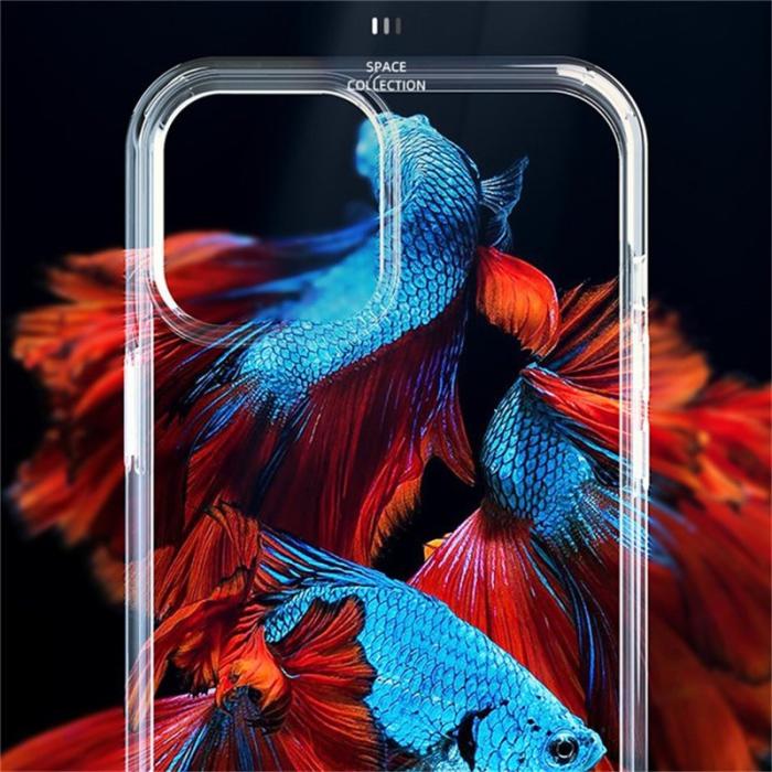 X-Level - X-LEVEL iPhone 13 Pro Skal Clear PC + TPU Stöttålig Transparent