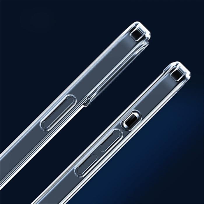 X-Level - X-LEVEL iPhone 13 Pro Skal Clear PC + TPU Stöttålig Transparent