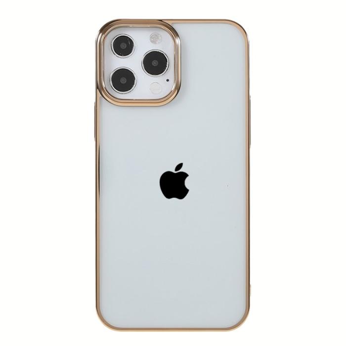 X-Level - X-LEVEL iPhone 13 Pro Skal Shockproof Slim Electroplating Gold