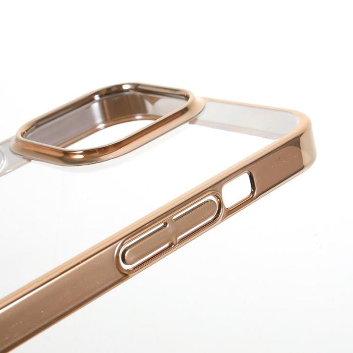X-Level - X-LEVEL iPhone 13 Pro Skal Shockproof Slim Electroplating Gold
