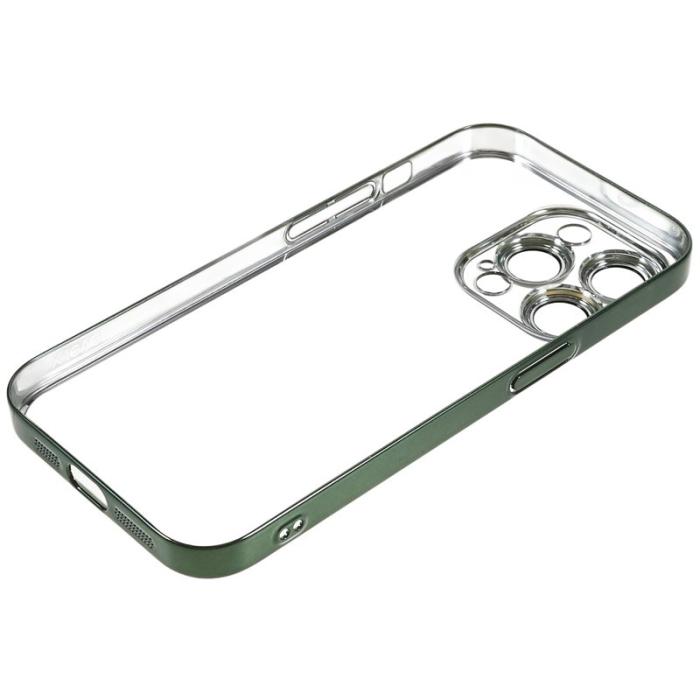 X-Level - X-LEVEL iPhone 13 Pro Skal TPU+PC Grön med Kameraskydd