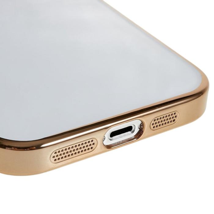 X-Level - X-LEVEL iPhone 13 Pro Skal TPU+PC Guld med Kameralinsskydd