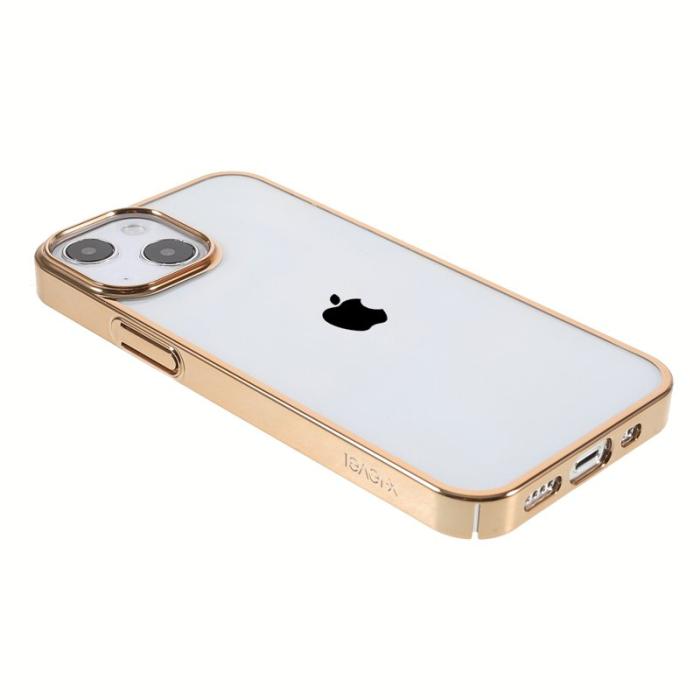 X-Level - X-LEVEL iPhone 13 Skal - Anti-Scratch Lätt Tunn - Guld