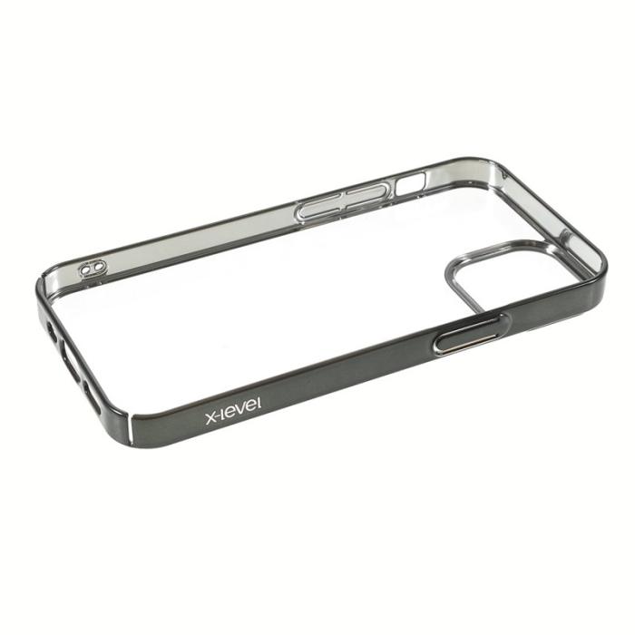 X-Level - X-LEVEL iPhone 13 Skal Anti-Scratch Tunn Elektropläterad Grön