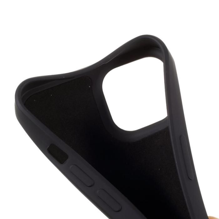 X-Level - X-LEVEL Mobilskal till iPhone 13 i Liquid Silicone - Svart